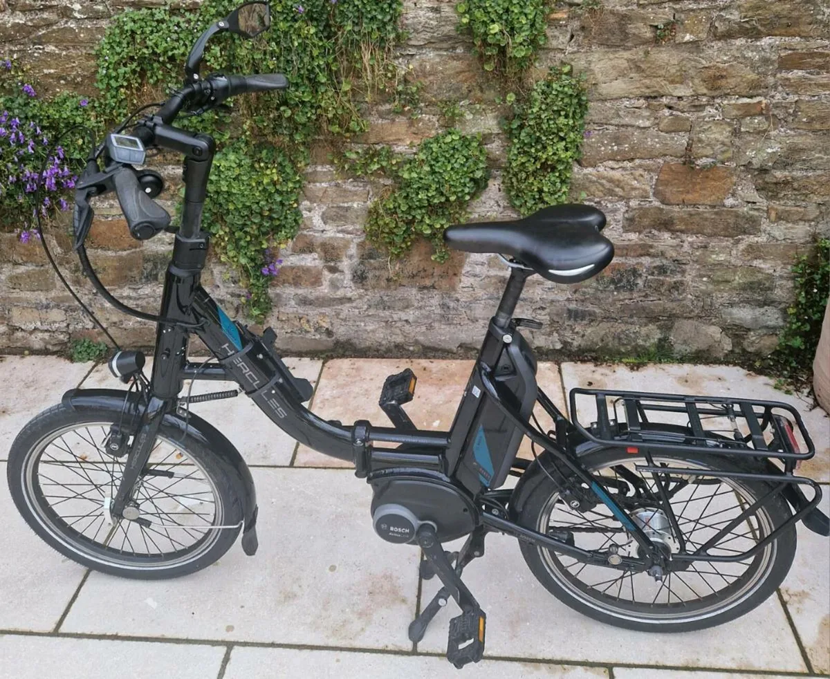 Hercules Rob Fold F7 ELECTRIC FOLDING BIKE - Image 1