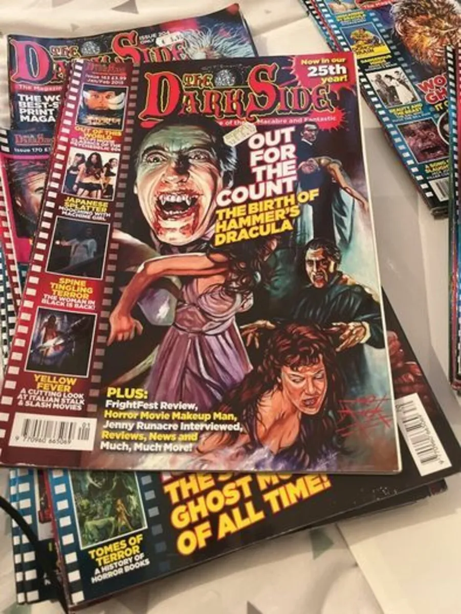 The Dark Side. Horror Movies Magazine Bundle