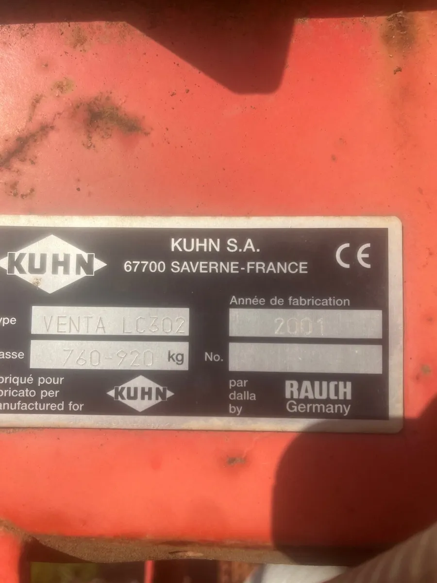 Kuhn venta lc302 - Image 4