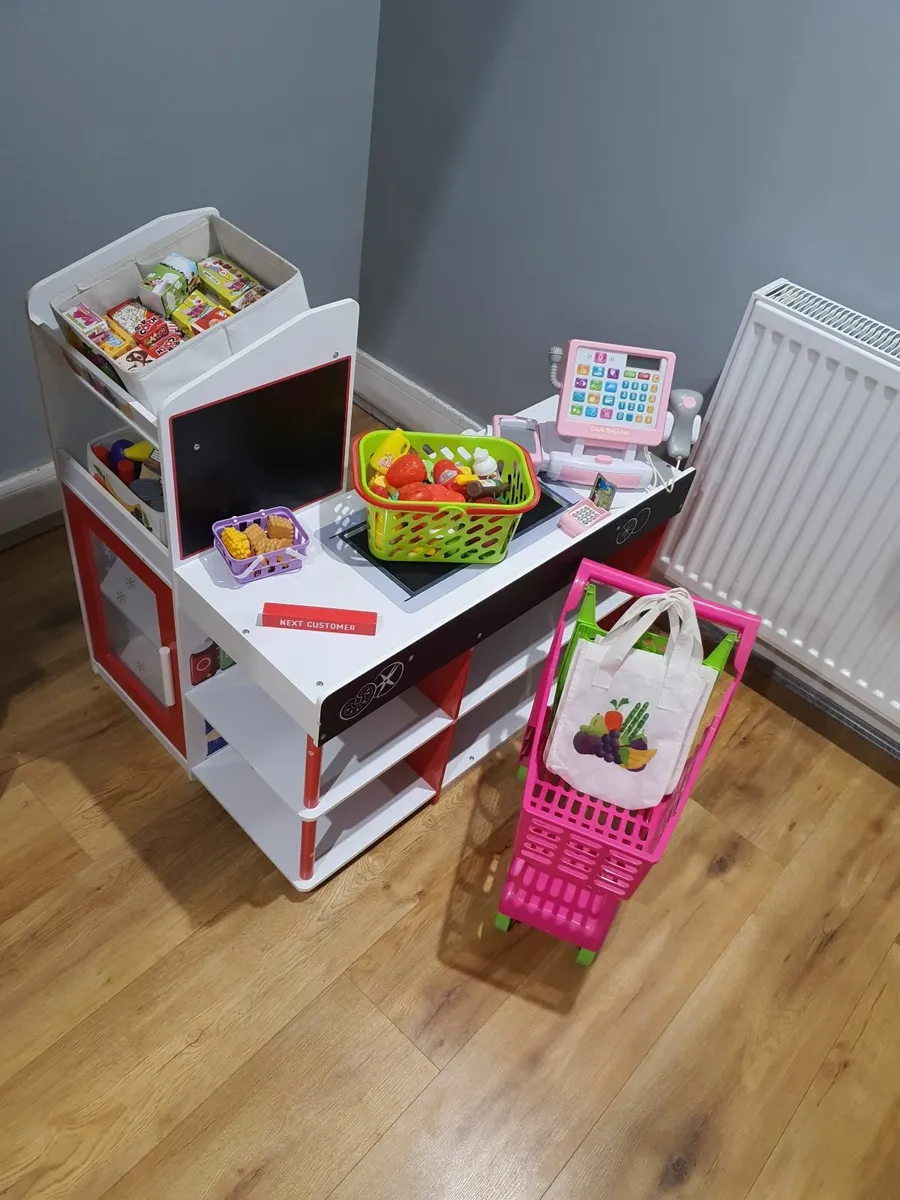 Wooden Kitchen Grocery Store - Image 3