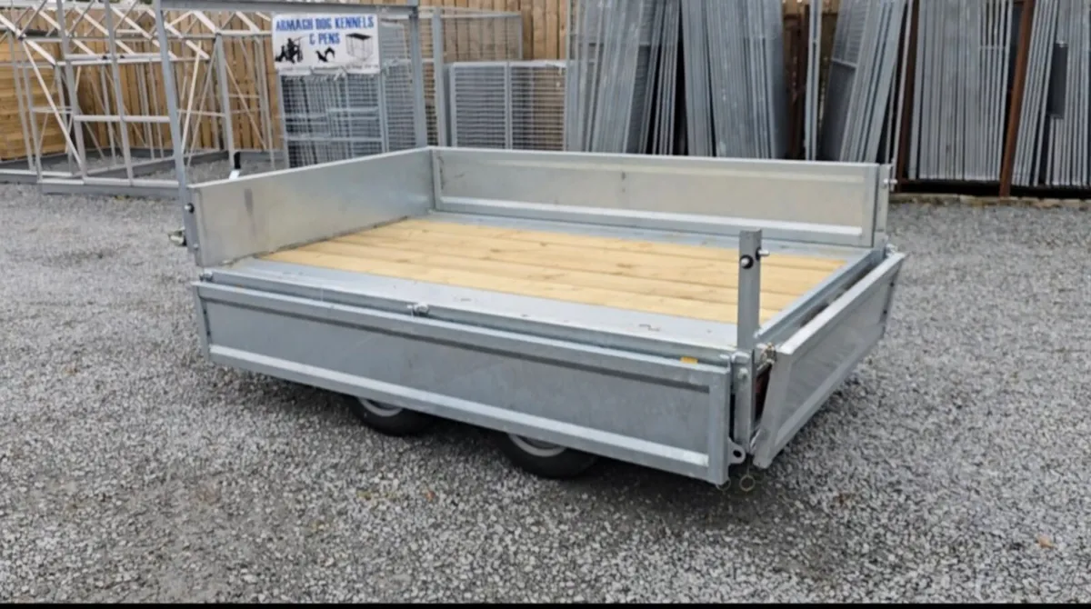 8x5ft dropside trailer builders gardeners spec - Image 4