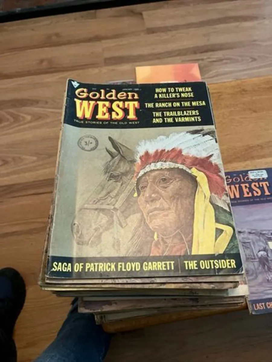 Old West - USA. Magazines and Books. True Stories. - Image 3
