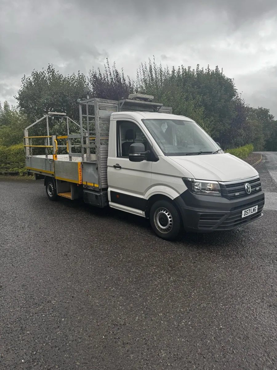 2022 VW CRAFTER DROPSIDE TRAFFIC MANAGEMENT BODY - Image 4