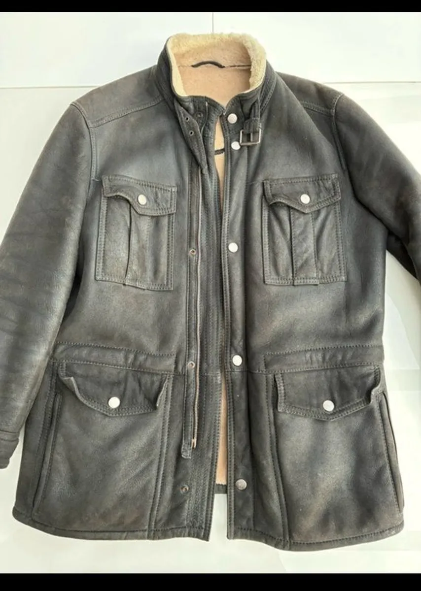 Hugo Boss Shearling Marino Jacket - Image 2