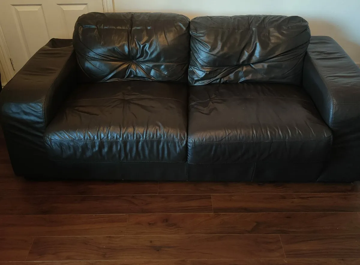 Leather 2 seater
