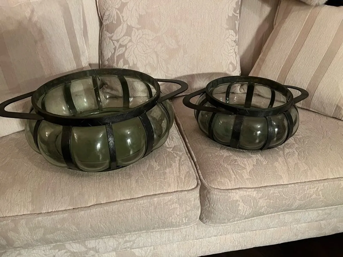 Vintage Vase's (pumkin shaped) - Image 1