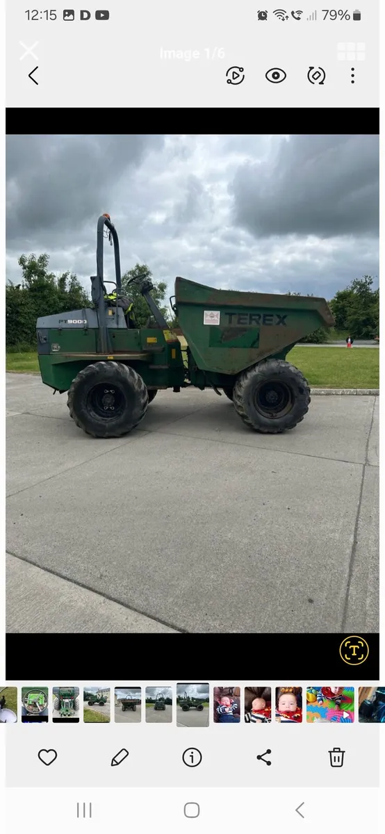 9 tonne terex dumper - Image 1