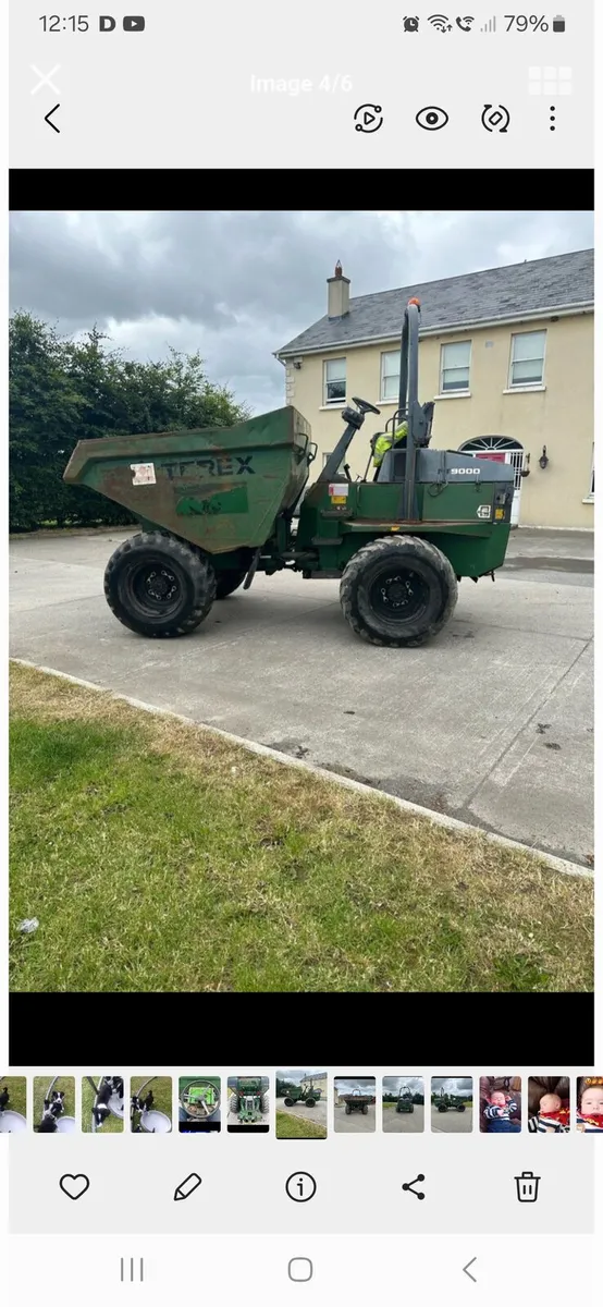 9 tonne terex dumper - Image 2