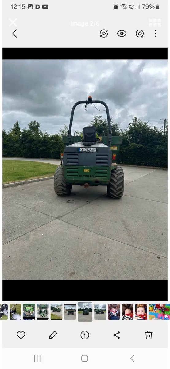9 tonne terex dumper - Image 4