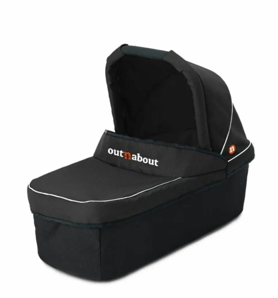 Out’n’About Nipper Single Carrycot – Black – €160 - Image 1