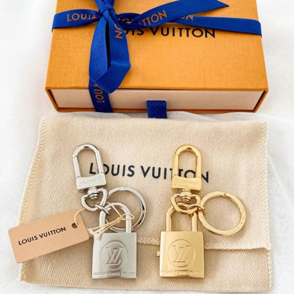 Louis Vuitton Lock Me Bag Charm Key Holder - Image 1