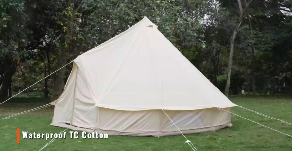 6m Canvas Bell Tent - Image 2