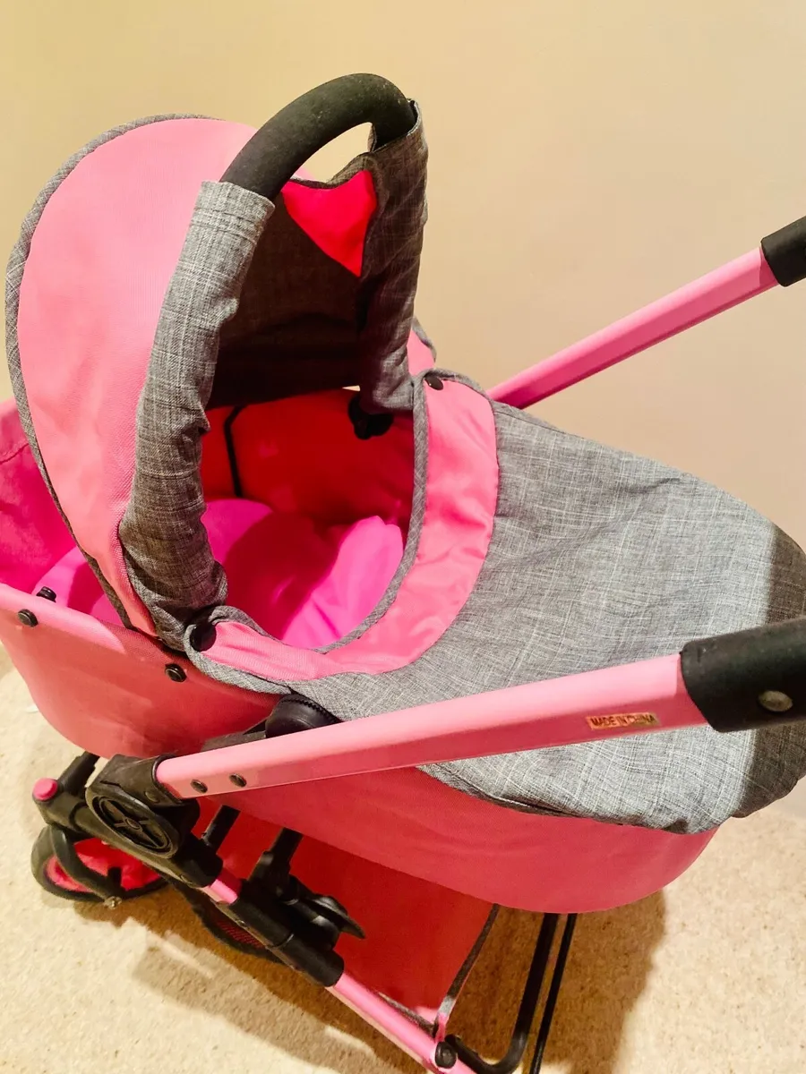 Toy pram and double buggy (doll bundle) - Image 4