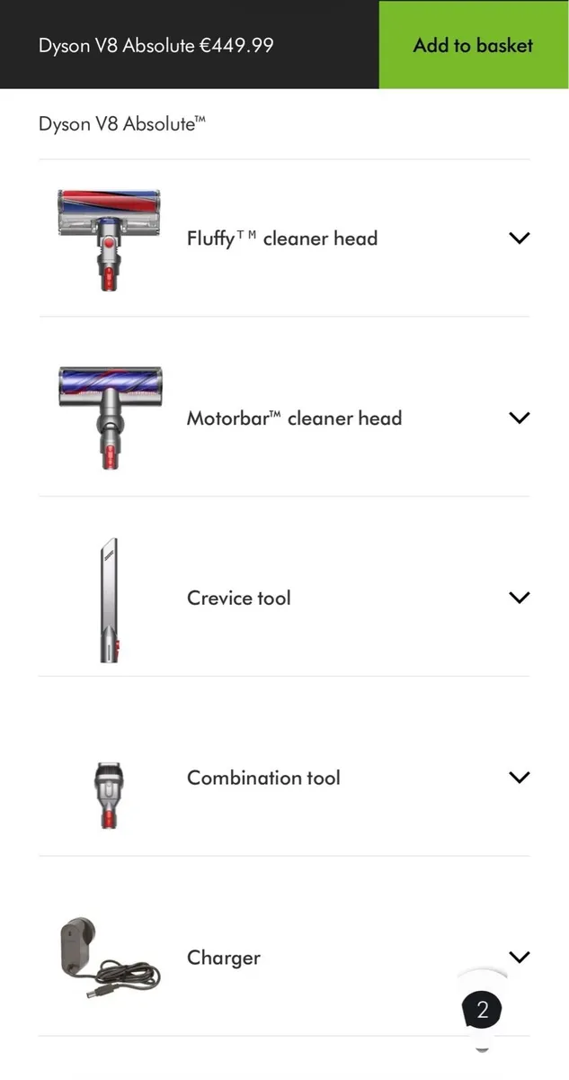 Dyson V8 Absolute Cordless Vacuum Cleaner - Image 3