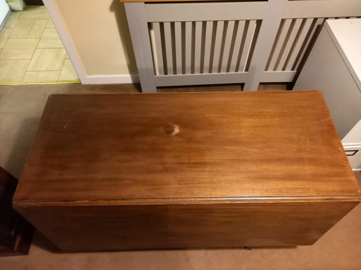 Antique Drop Leaf Table - Image 2