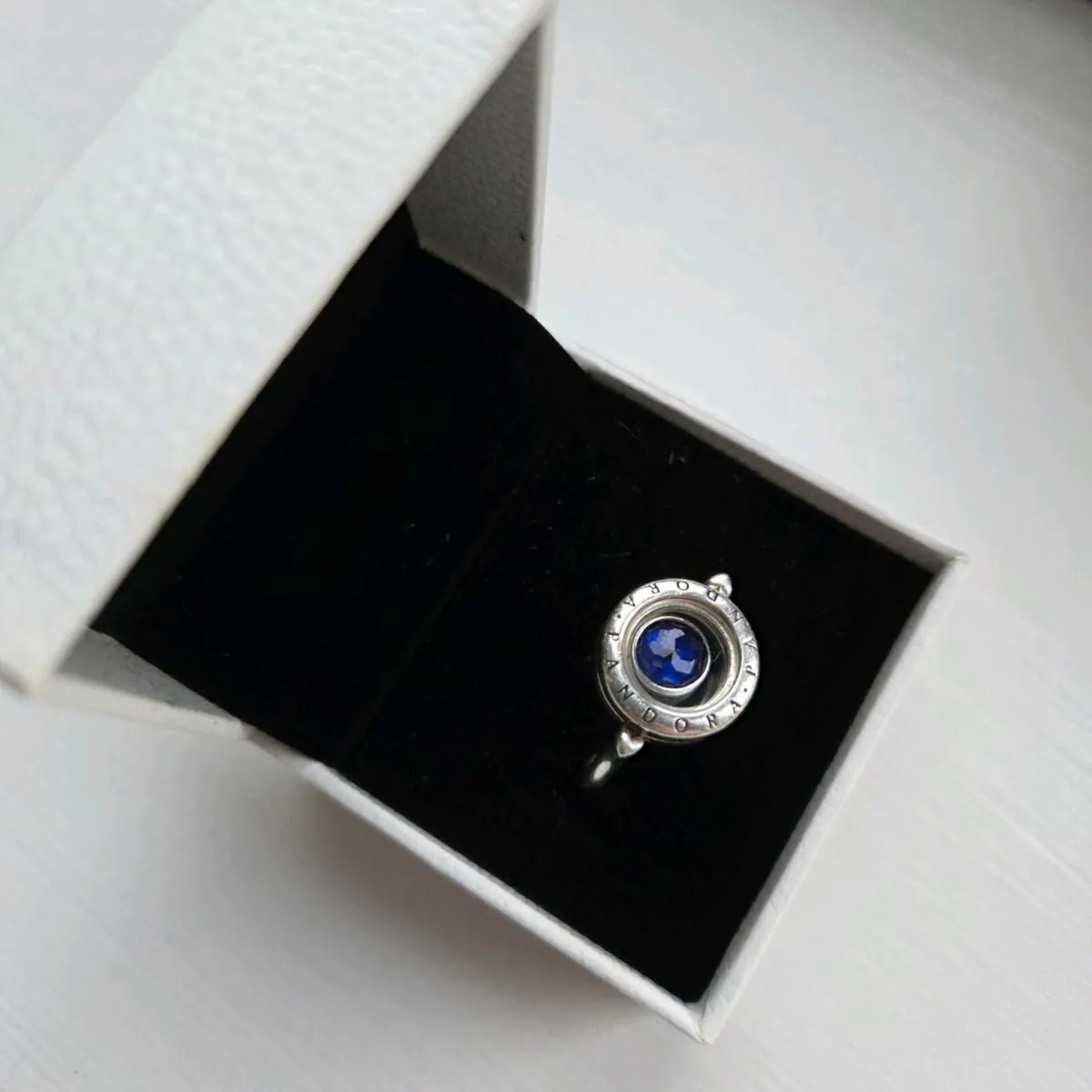 Pandora ring circle floating locket - Image 2