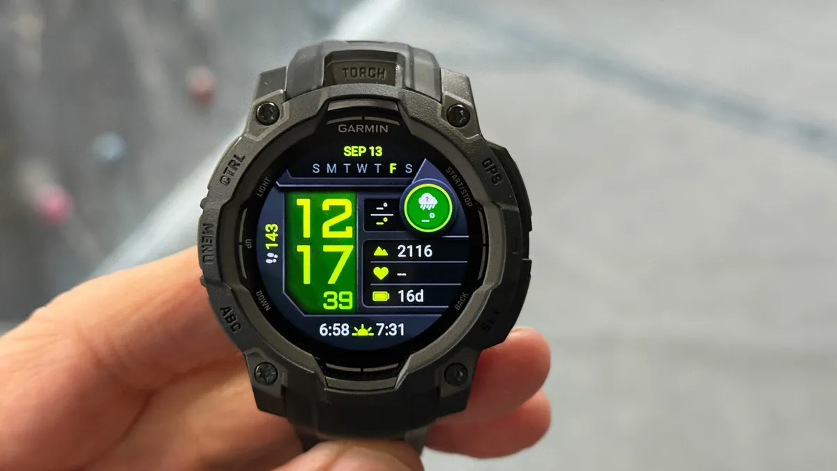 Garmin instinct 3 amoled watch