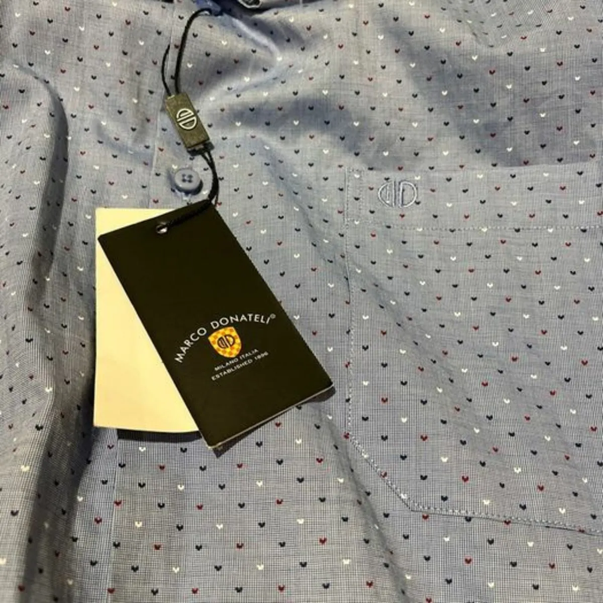 Gents Shirt. Italian. Medium. 16.5 neck Never worn - Image 2