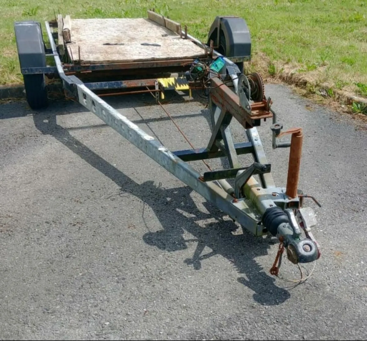 GALVANISED CAR TRAILER AVAILABLE - Image 1