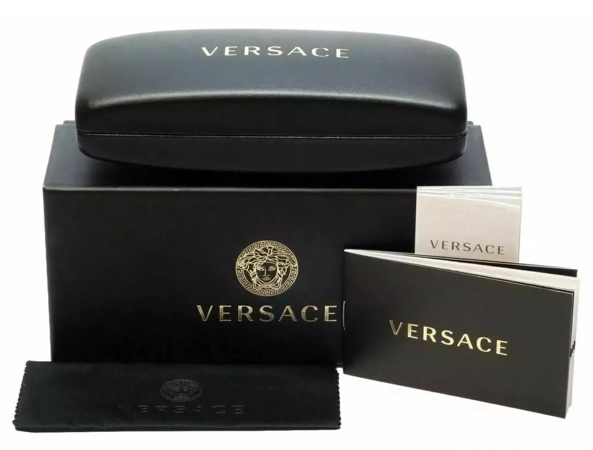 Versace Squared Medusa Medallion Unisex Sunglasses - Image 3