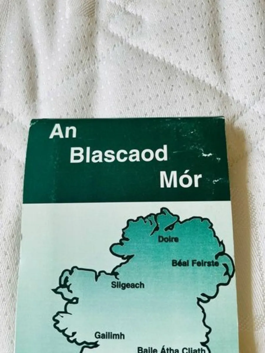 Blasket Island Map. 1991. Irish Language. Ex Cond - Image 2