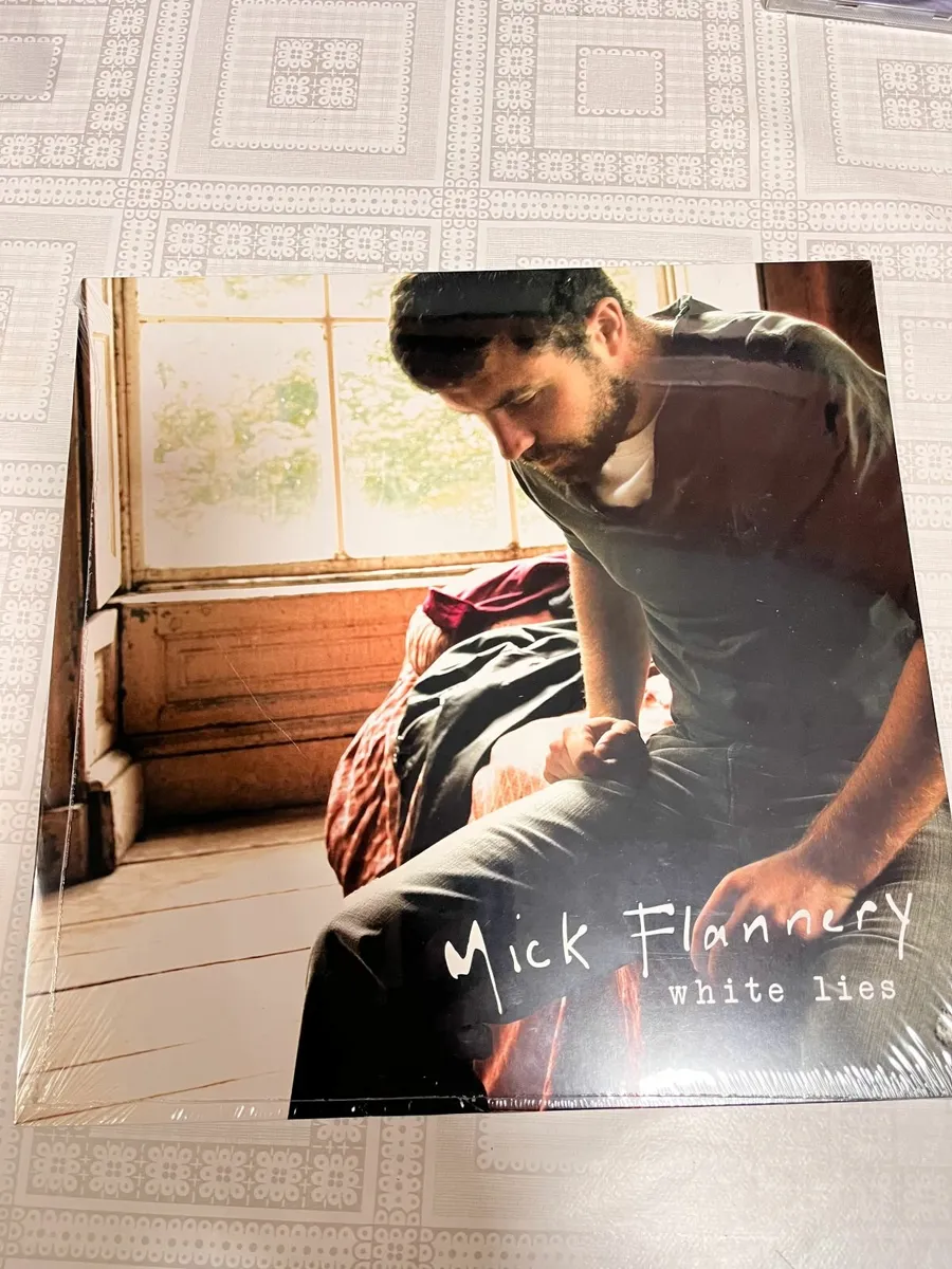 Mick Flannery - White Lies. 2022. Vinyl Album. MT - Image 1