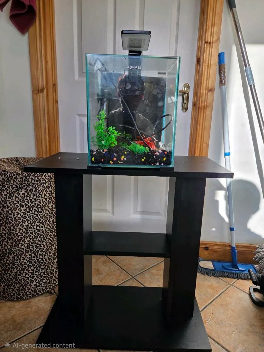 Aquarium with stand - Image 1