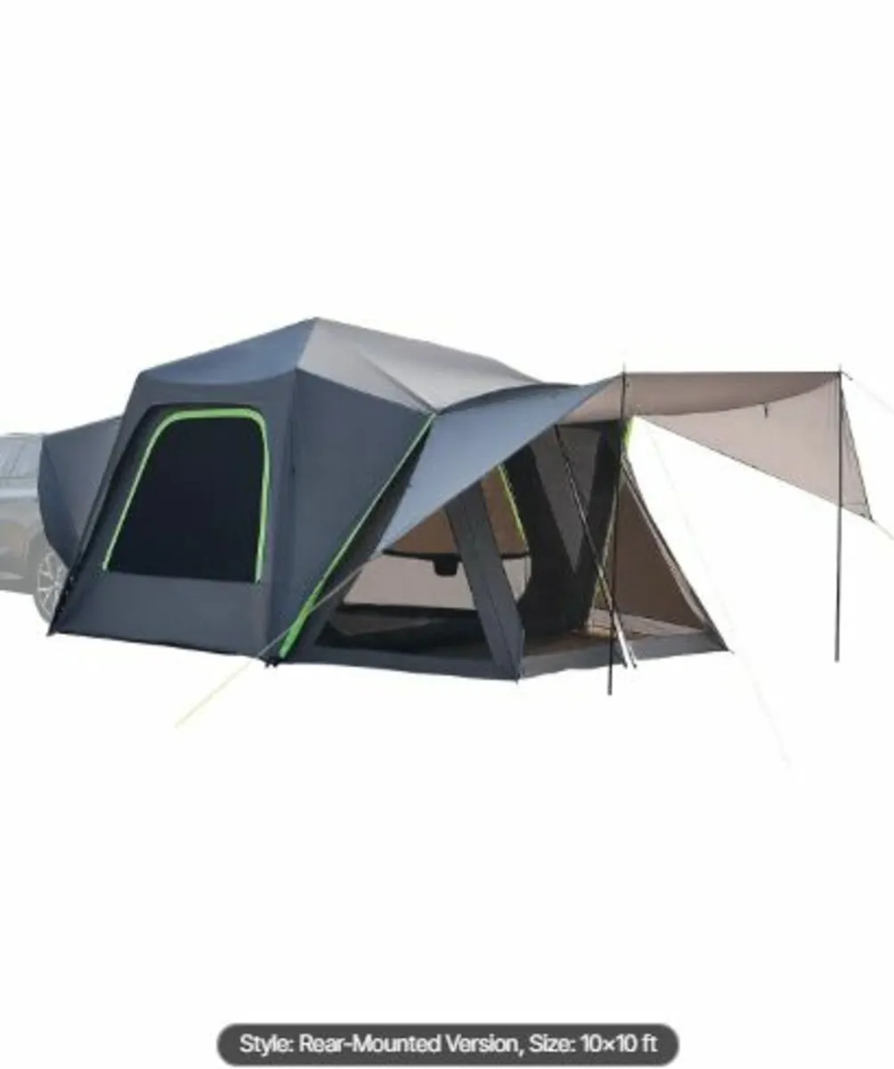 SUV Tent for Camping, 10FT L x 10FT W, Waterproof - Image 1
