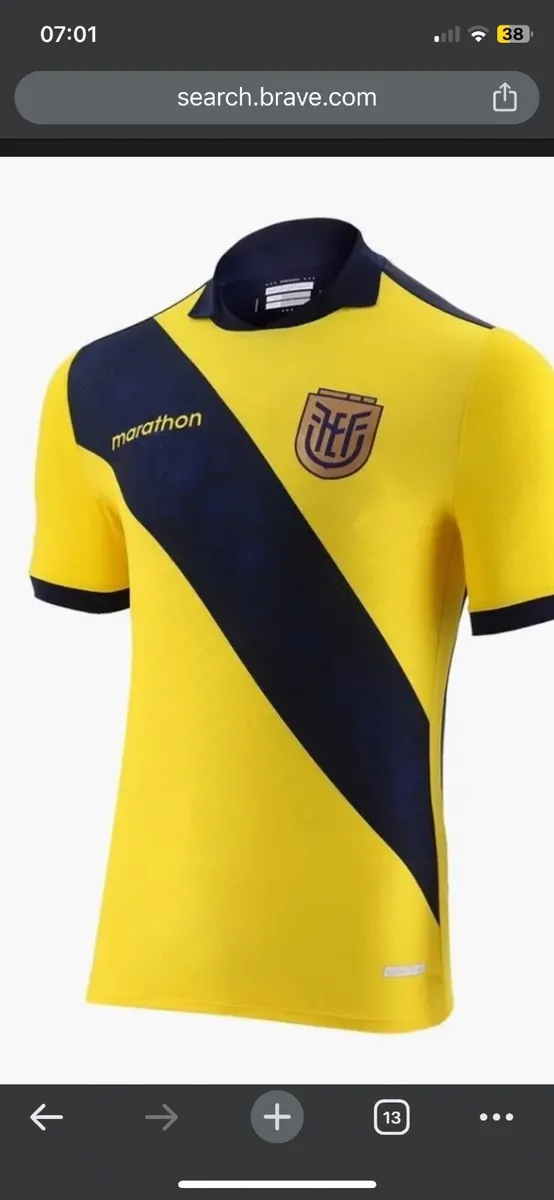 Ecuador Football jersey - Image 1