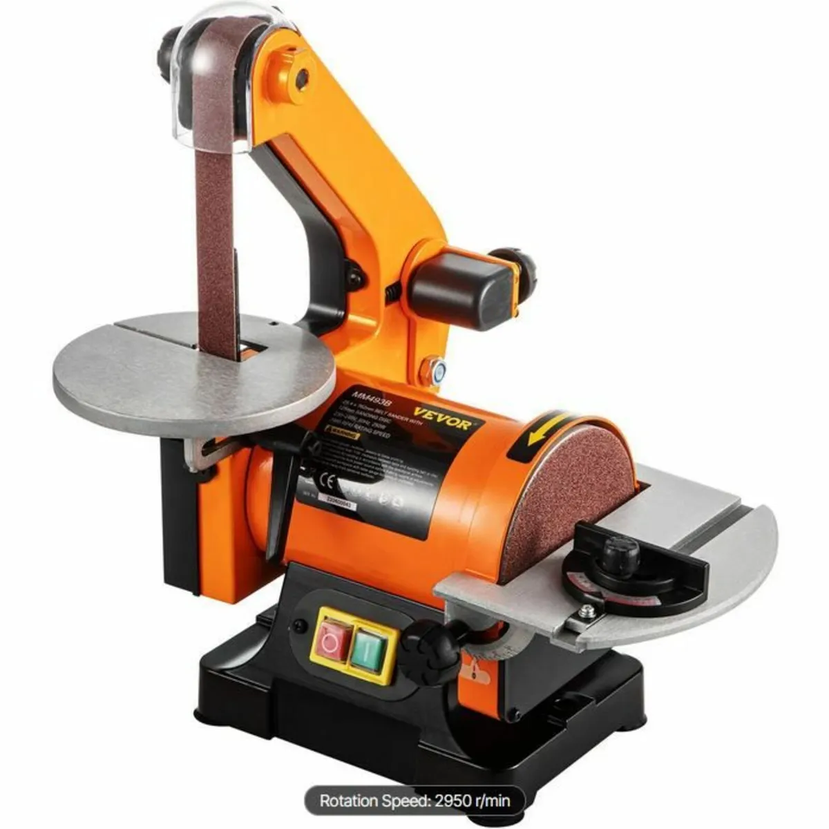 300W Electric Belt & Disc Sander - Image 1