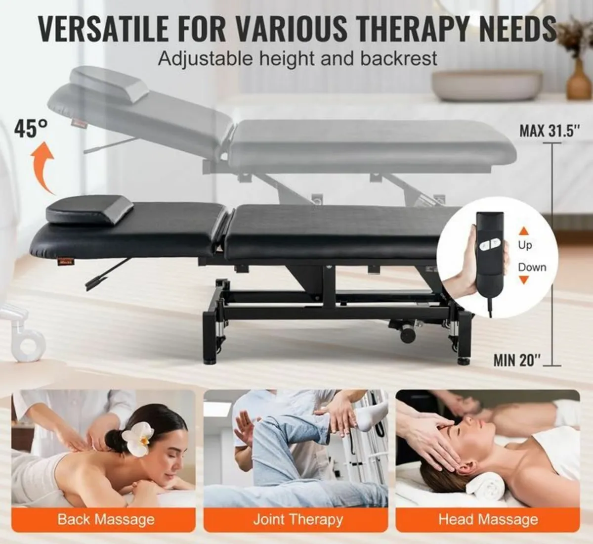 Professional Electric Lift Massage Table - Image 2
