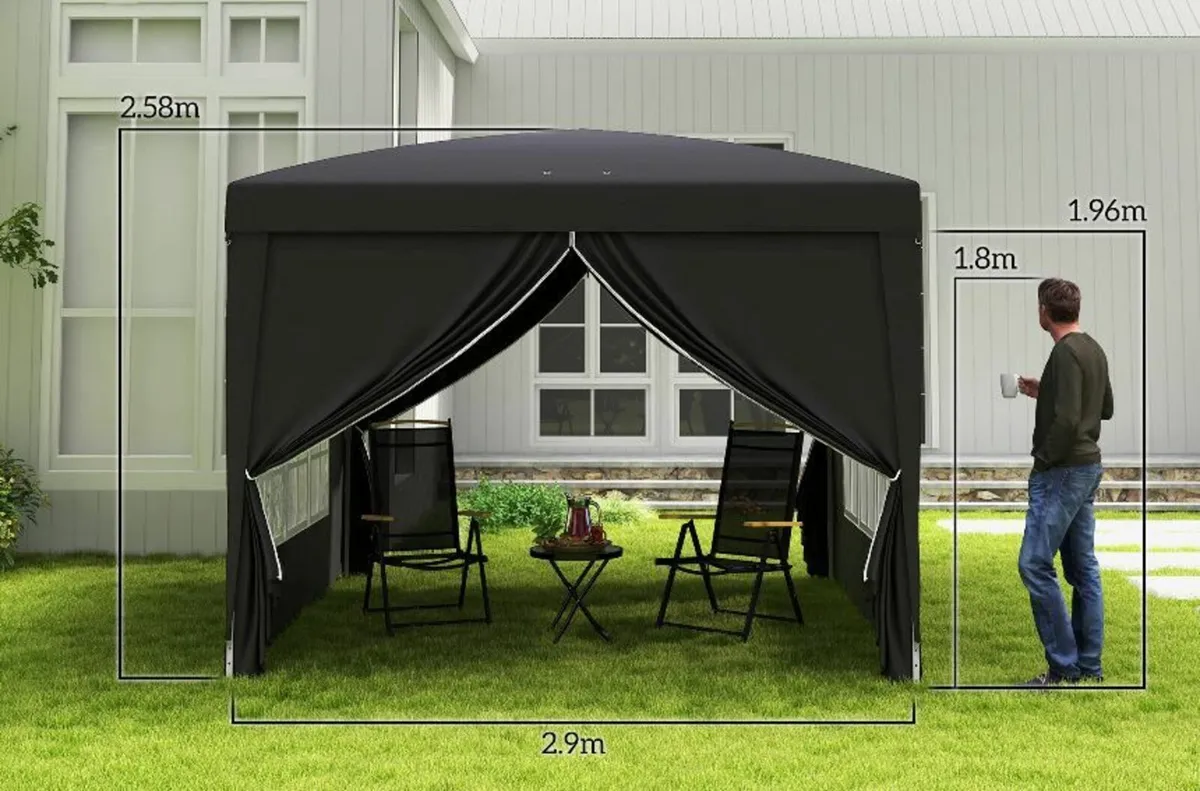Afordable  3 x 3(m) Pop Up Gazebo - Image 2