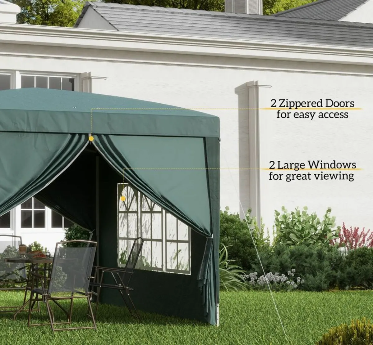 3 x 3m Pop Up Gazebo, Wedding Party - Image 4