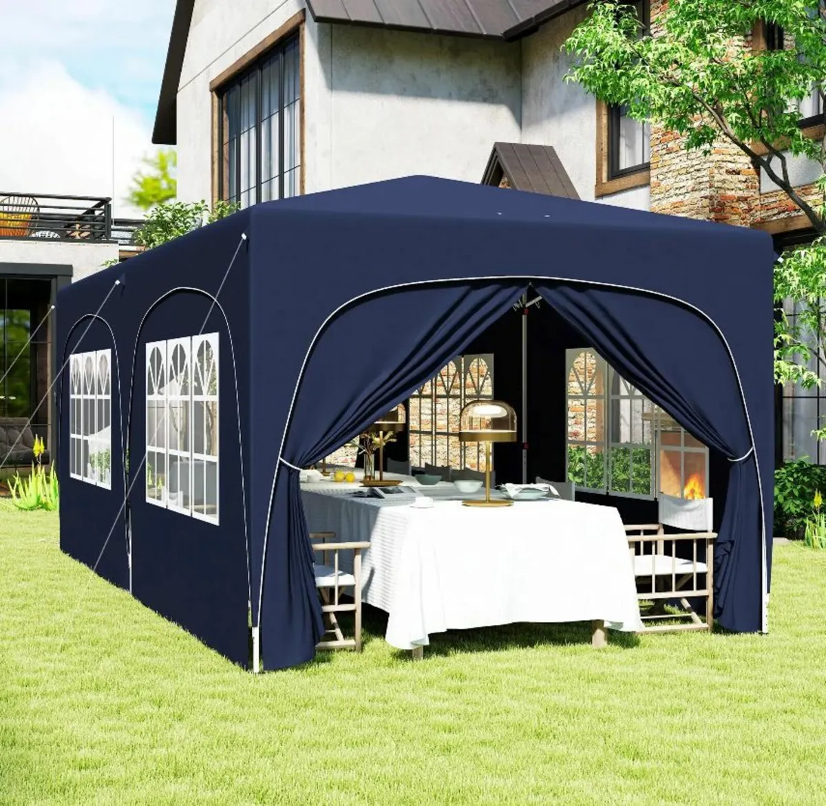 3 x 6 m Pop-up Pavilion with Side Panels - Image 2