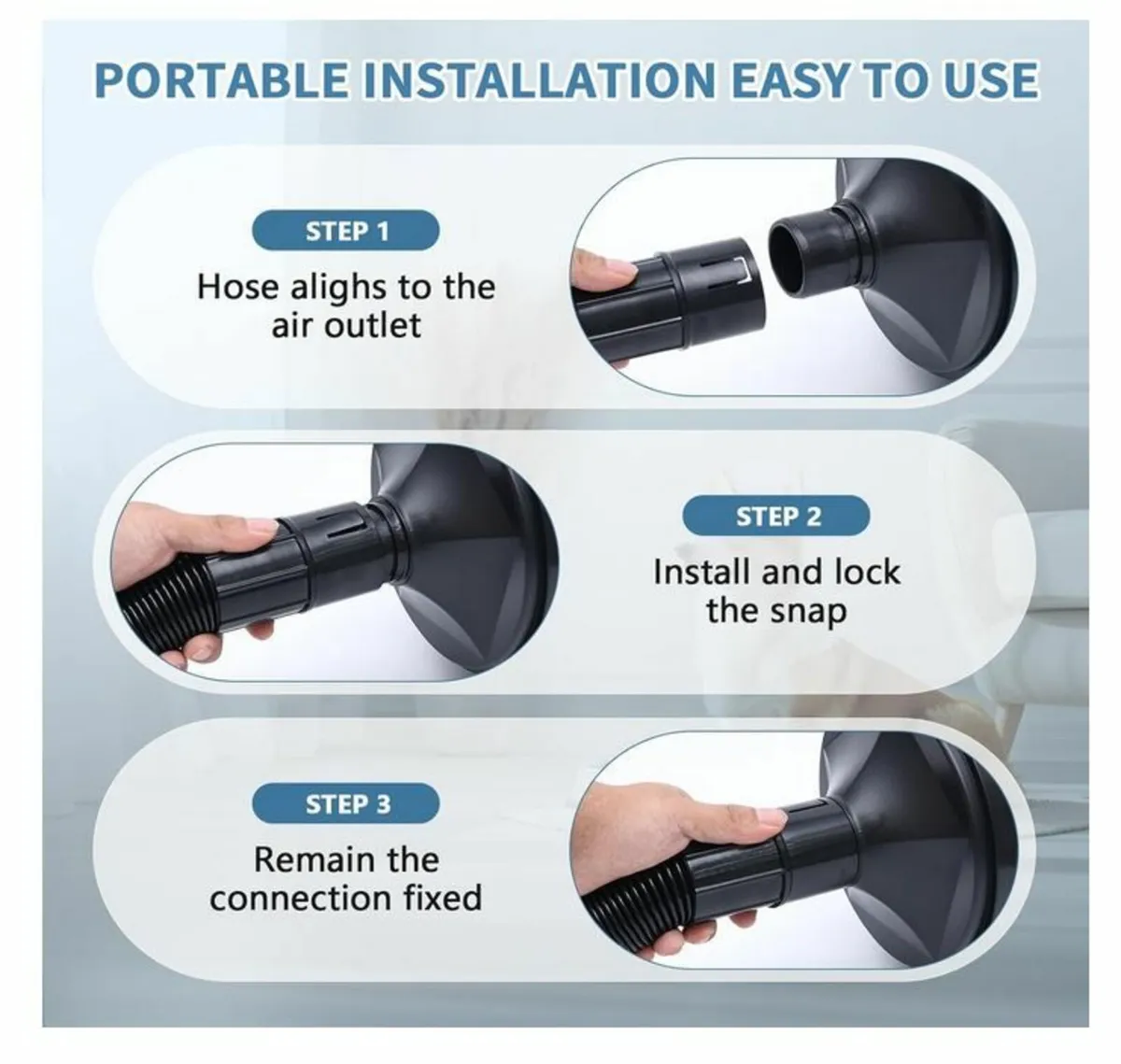 2800 W Adjustable Hair Dryer - Image 4