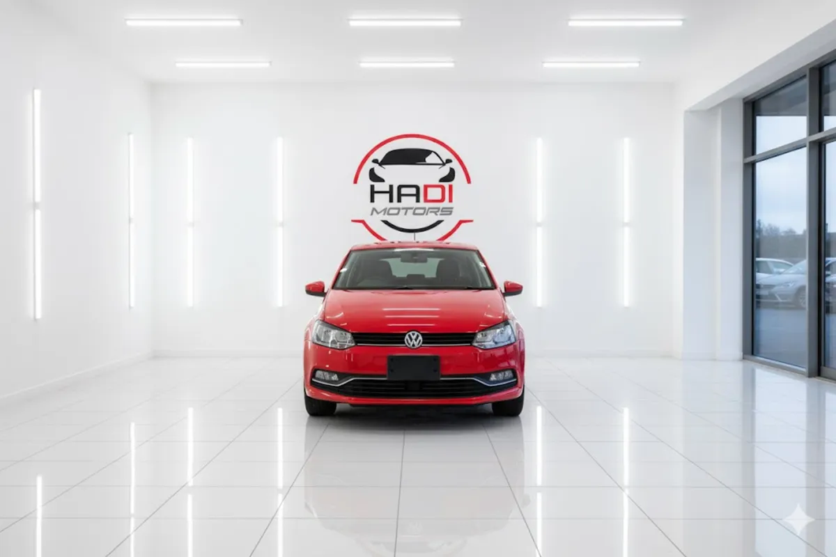 VOLKSWAGON POLO 2016 RED - Image 1