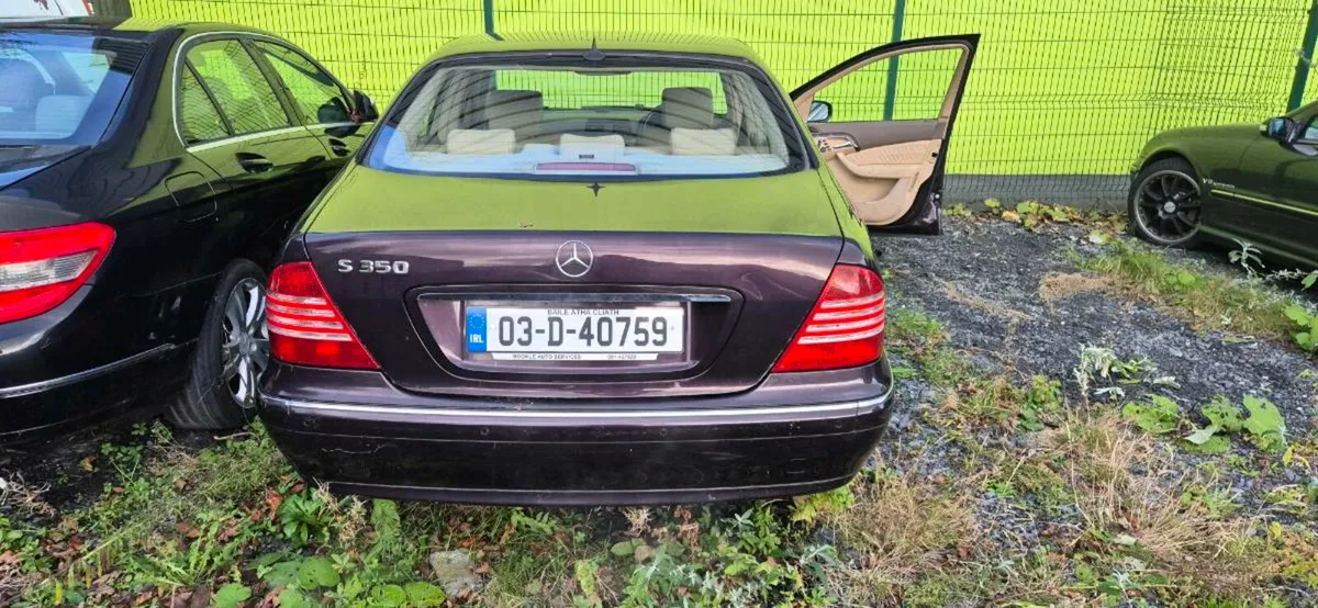 Mercedes 3x s class s500 s430 Commercial s350 - Image 3