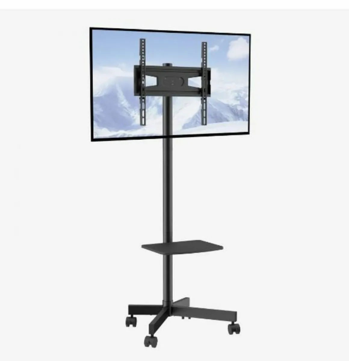 Mobile TV Stand, Mobile TV Cart for 23 to 60 inch - Image 4