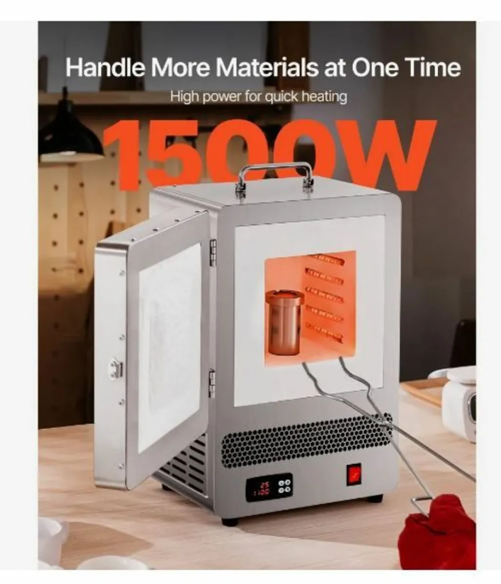 Tabletop Kiln Melter, 1500W Powerful - Image 4