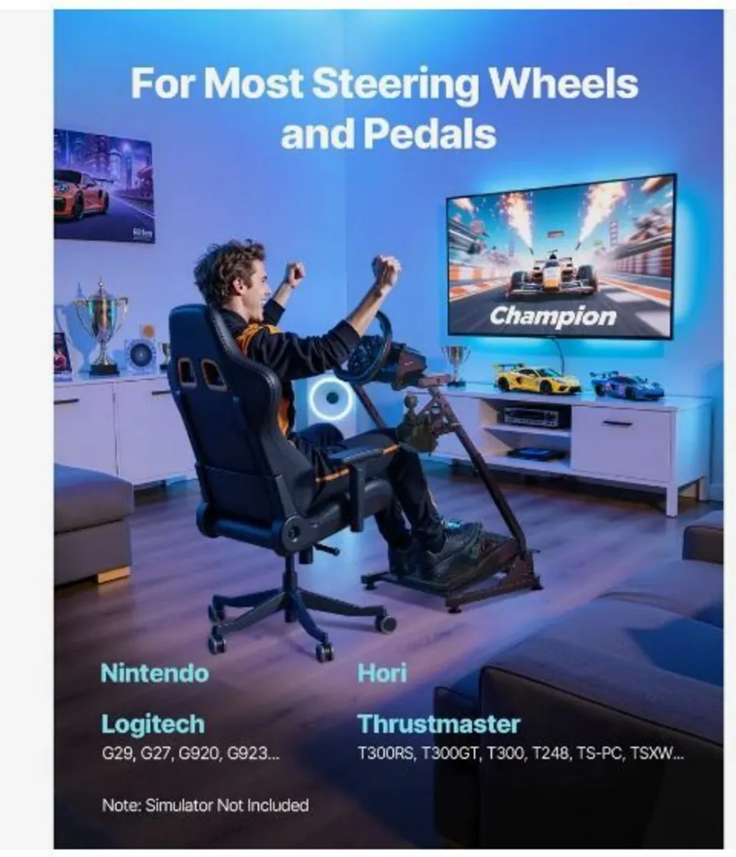 Racing Wheel Stand, Adjustable - Image 3
