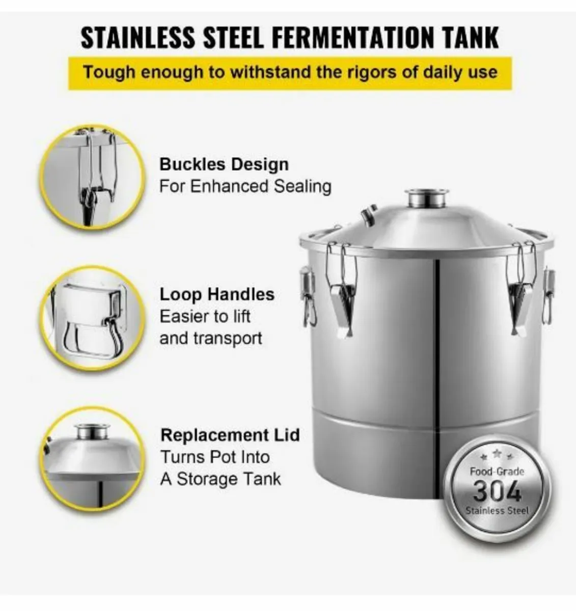 Alcohol Distiller 70L /18.5 Gal Alcohol - Image 2
