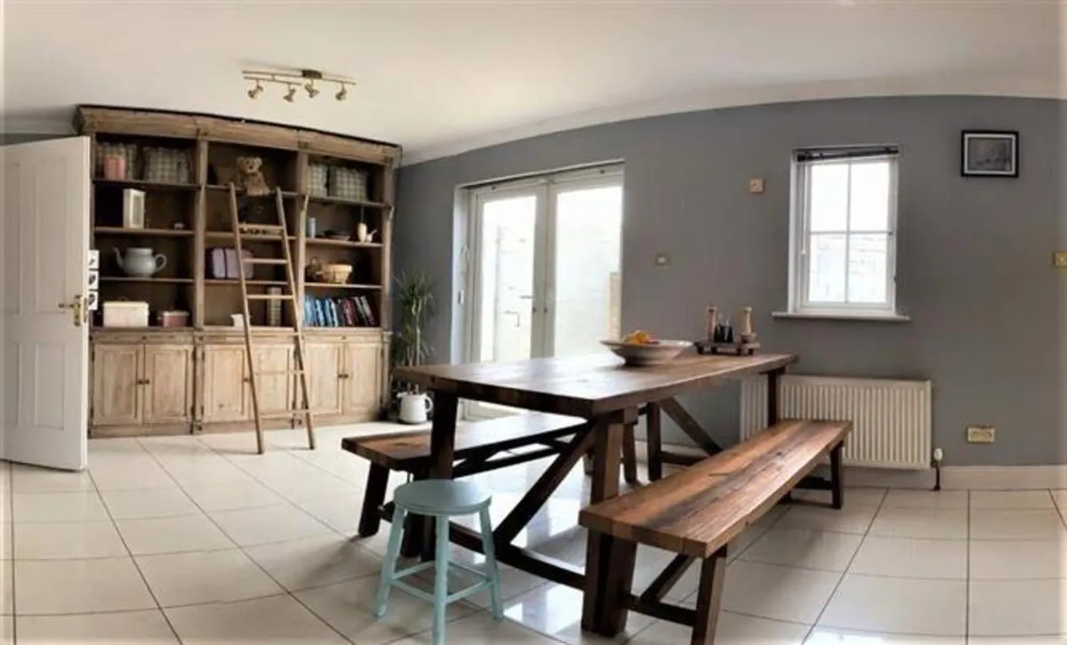 Book case cabinet with ladder - Image 3