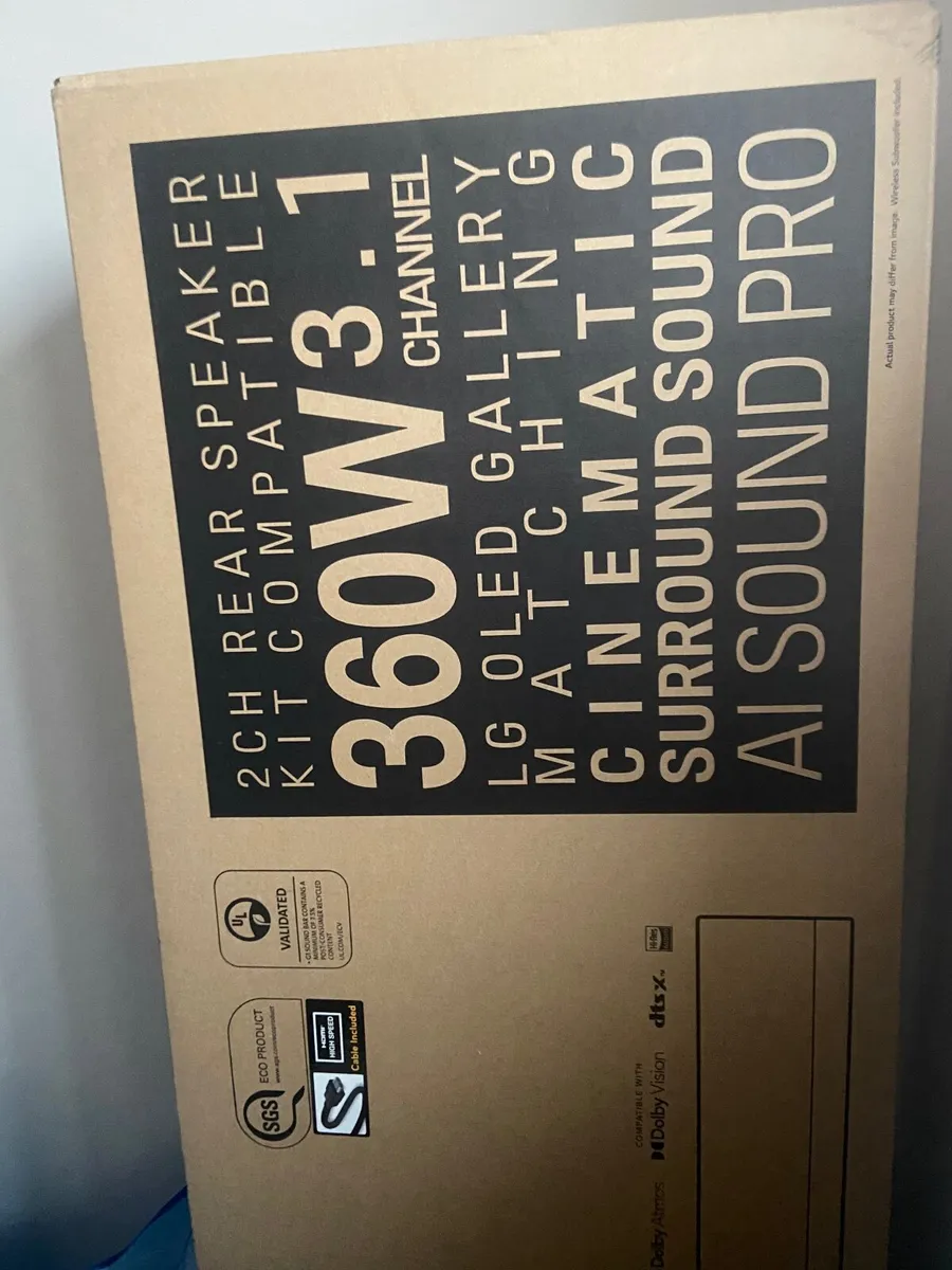 LG OLED Gallery G1 Surround Sound System - Image 1