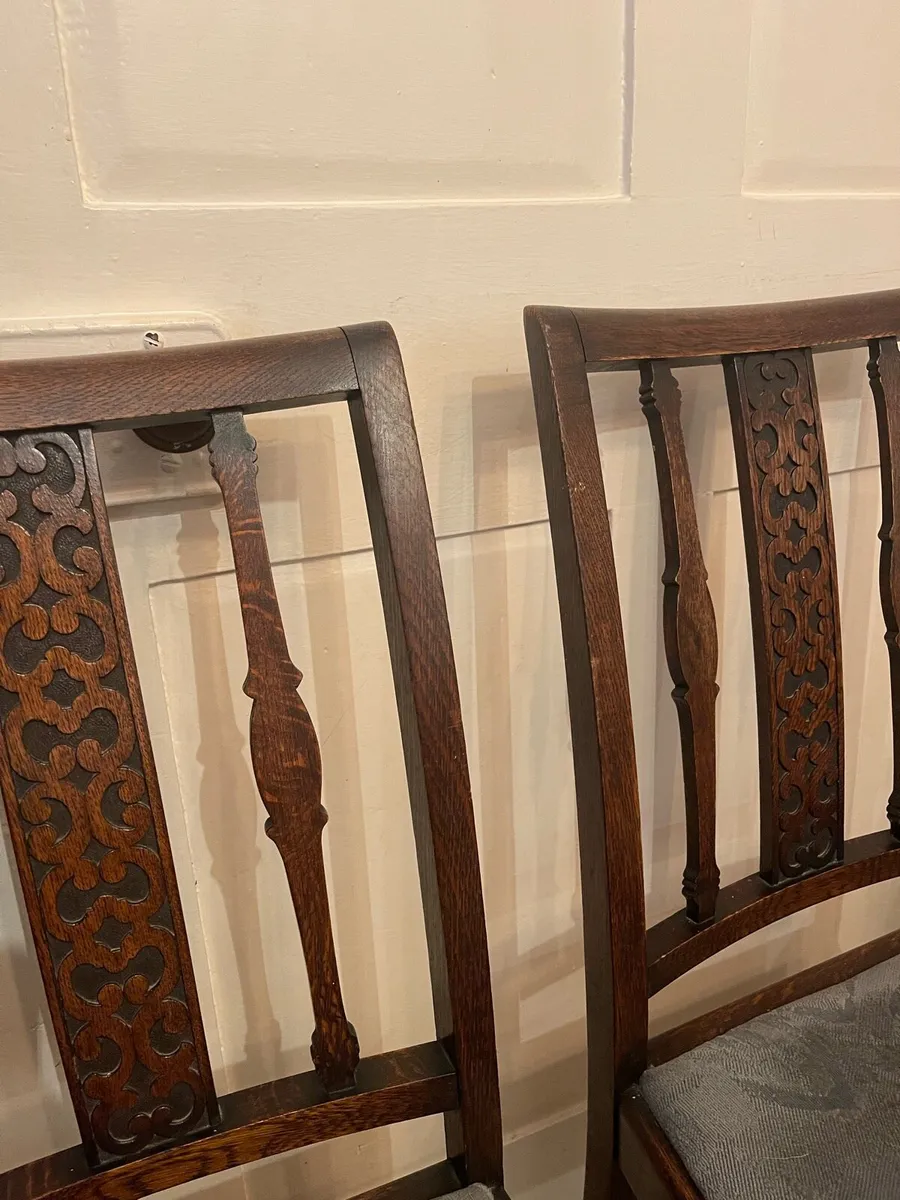 Four dining chairs - Image 2