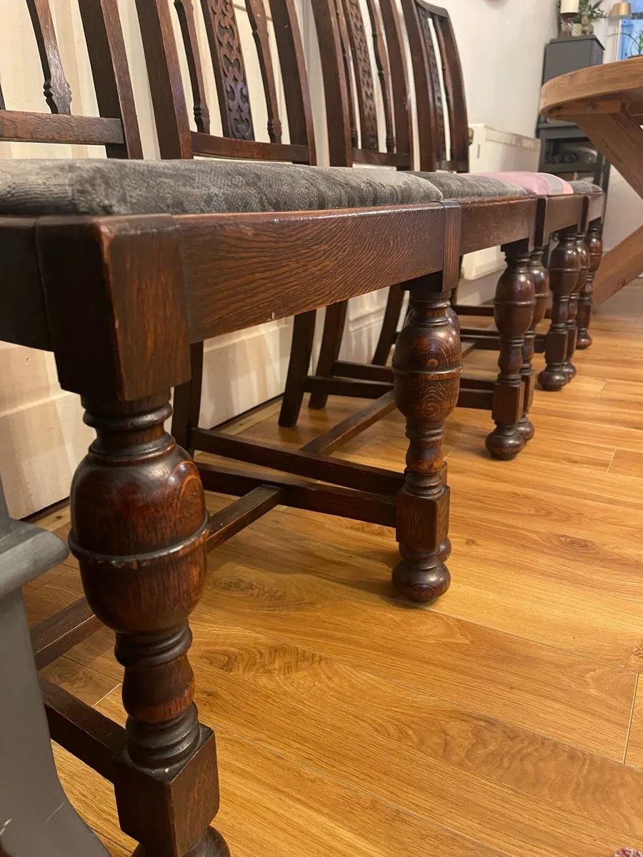 Four dining chairs - Image 3