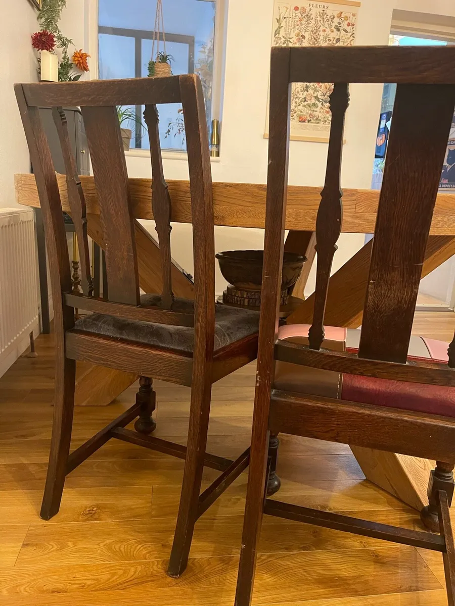 Four dining chairs - Image 4