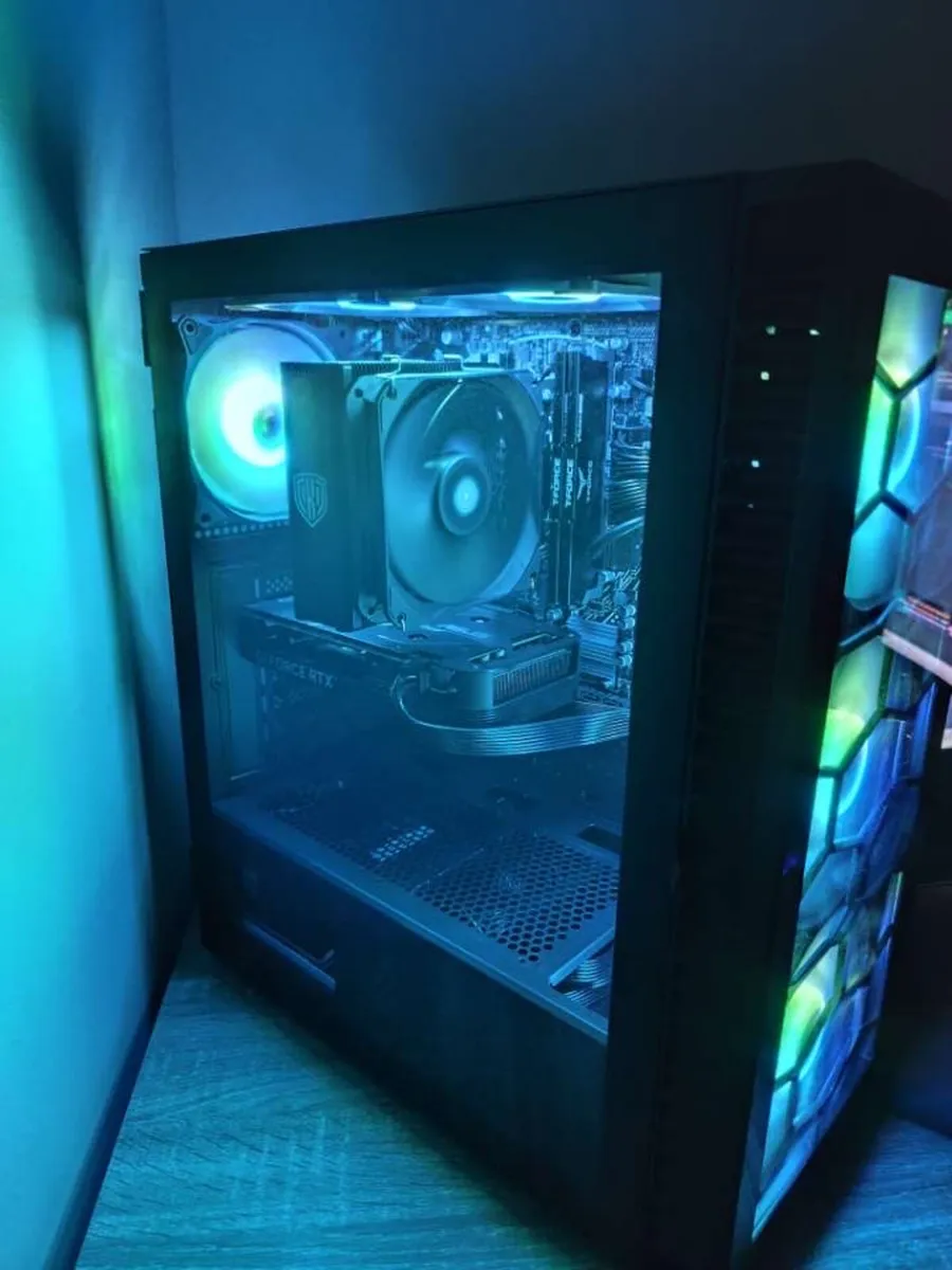 gaming pc 4060ti ryzen 5 7600x - Image 1