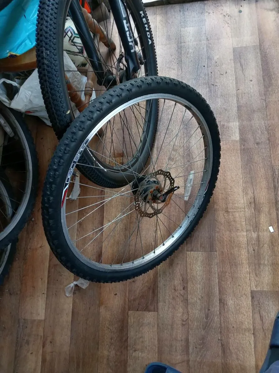 26" disc break front wheel