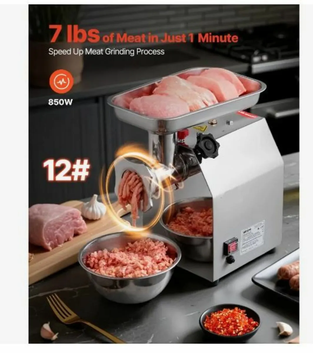 Commercial Electric Meat Grinder - Image 4