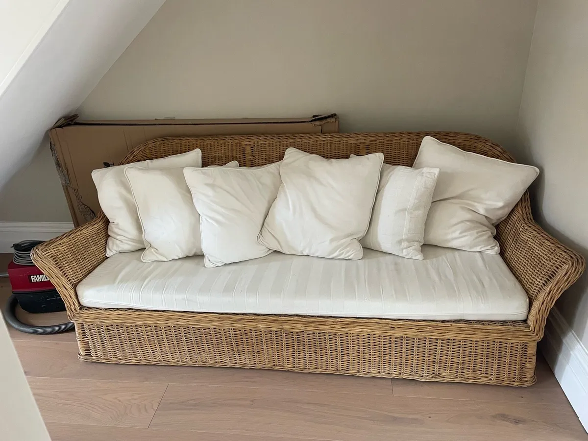Rattan Sofa - Image 1